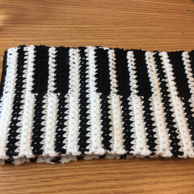 Piano scarf graph