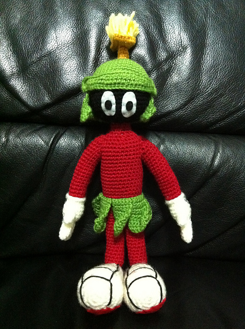 Marvin the Martian Amigurumi