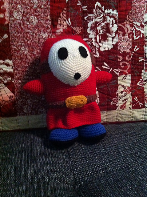 Shy Guy Amigurumi