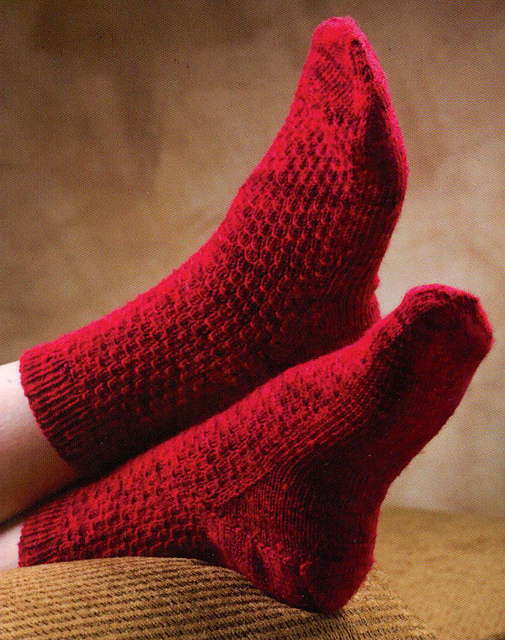Grain Stitch Socks