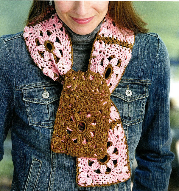 Cactus Flower Scarf