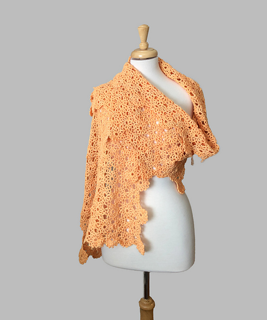 Daisy Lace Shawl