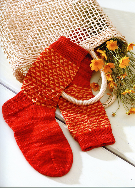 Bright Tweed Socks