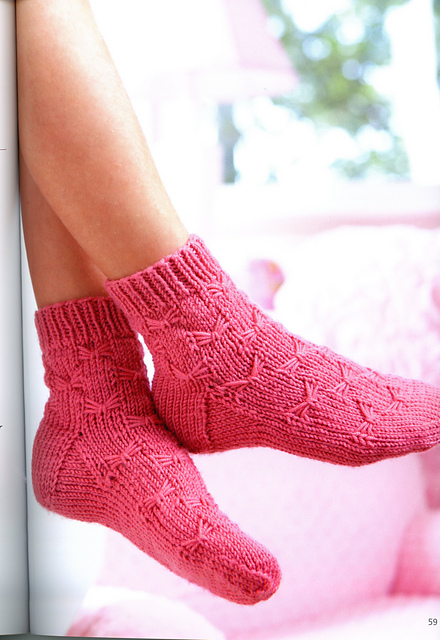 Butterfly Bows Socks