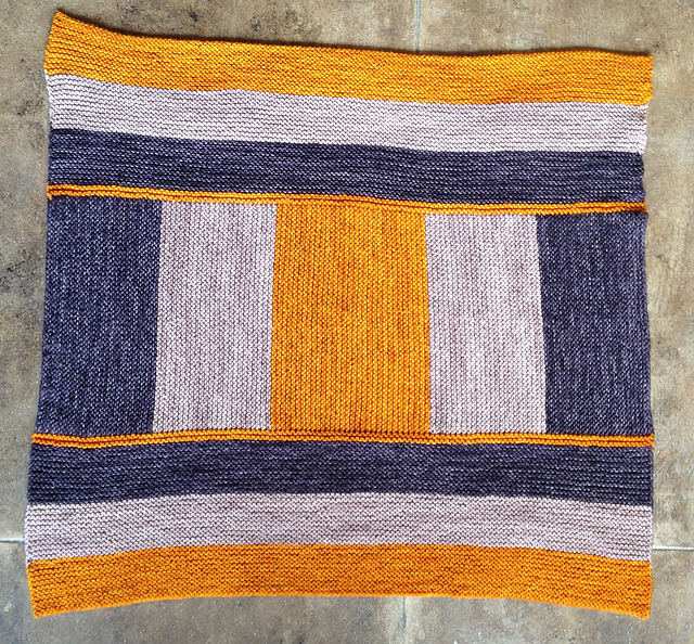 Ezy Log Cabin Baby Blanket#2