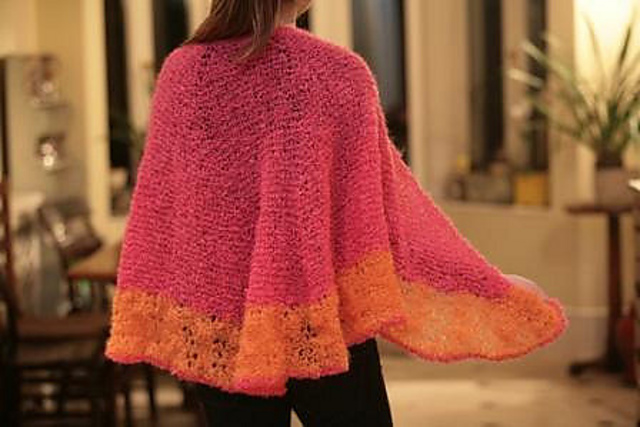 scalloped shawl
