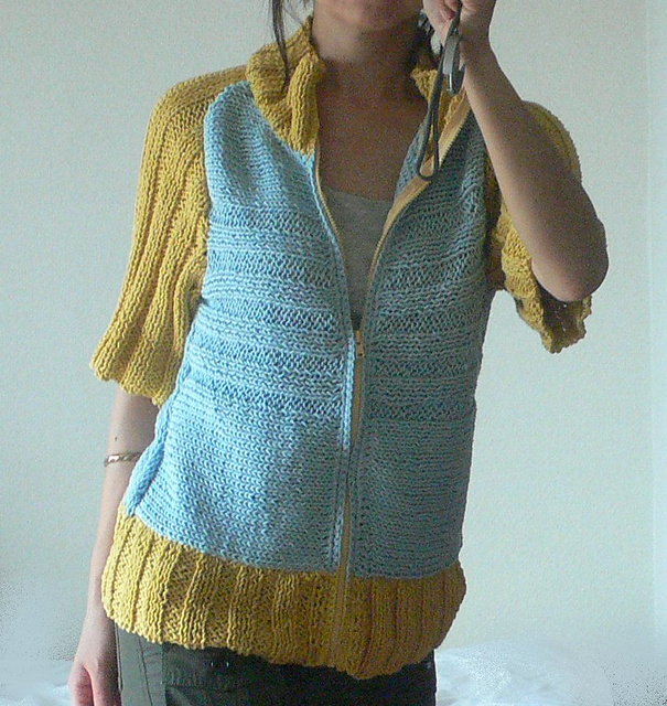 GILET zippe #012-T8-516
