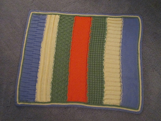 Sampler Baby Blanket