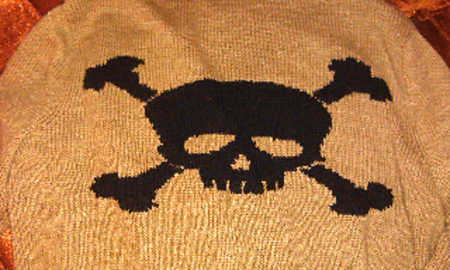 Bad-Ass Intarsia Cardigan