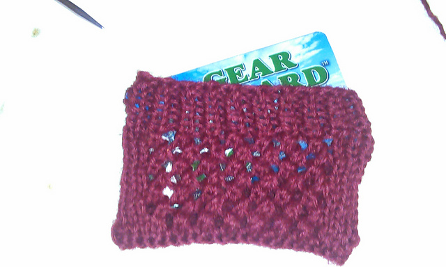 Lace Gift Card Cozy