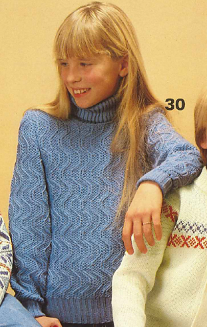30 Child's sweater