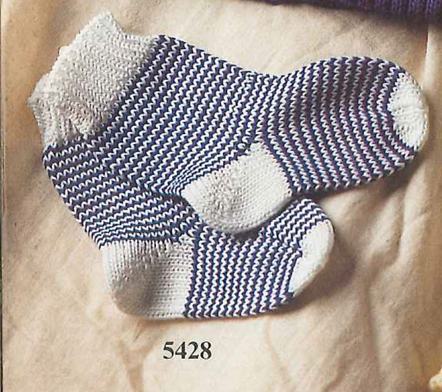 5428 Baby's socks