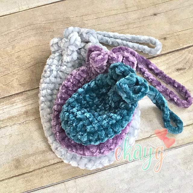 Velvet Draw String Gift Bag
