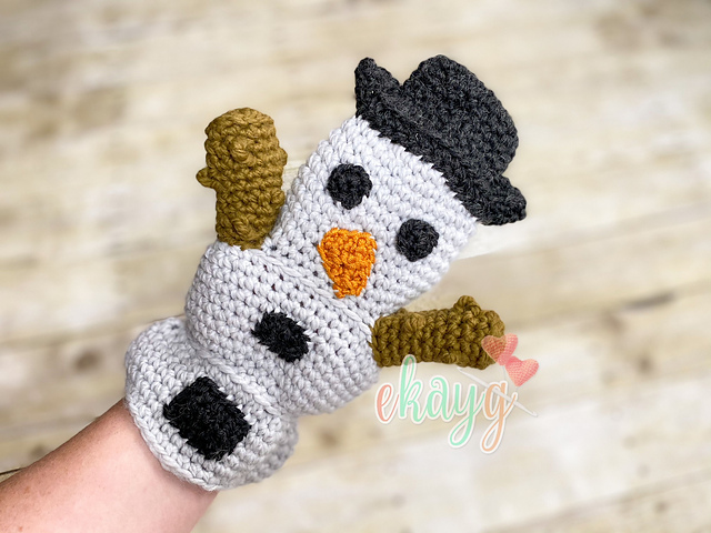 Snowman Hand Puppet