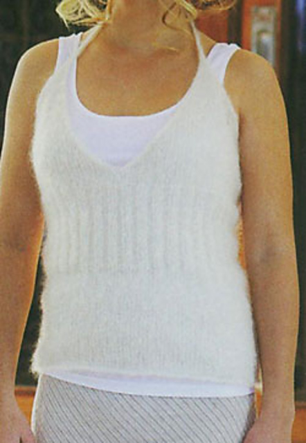 Ravelry: Mohair Halter Top pattern by Jo Sharp
