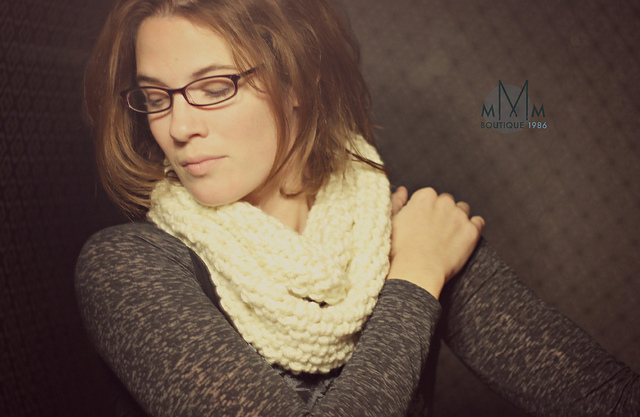 45 minute infinity scarf