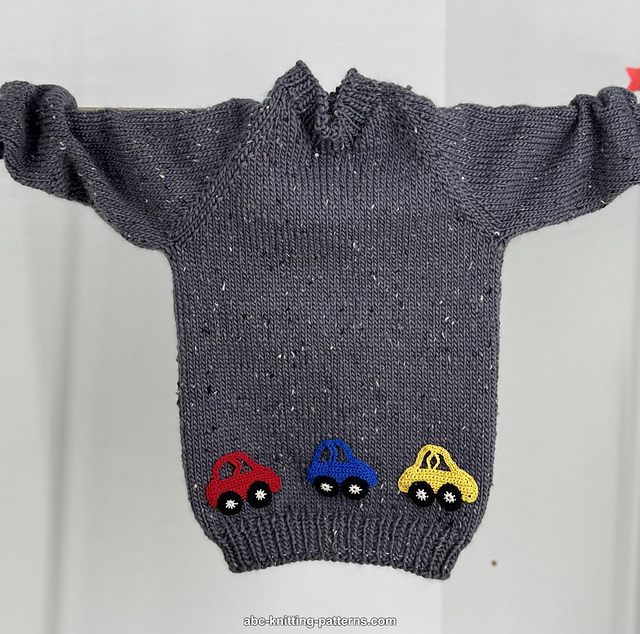 Child’s Seamless Raglan Sweater