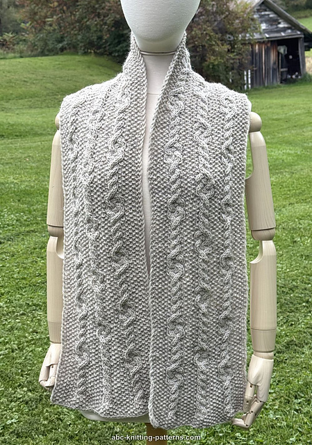 Knotwork Path Scarf