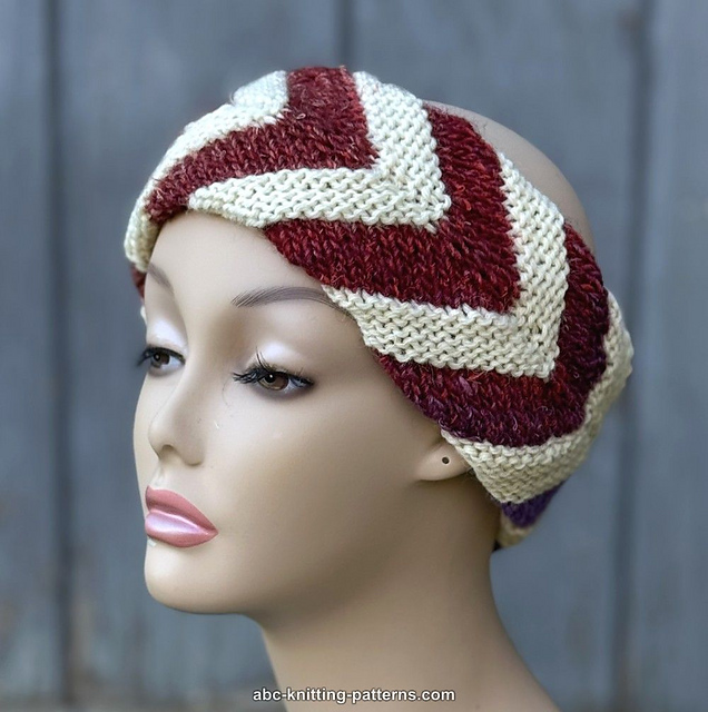 Ravelry: Arrow Path Headband pattern by Elaine Phillips