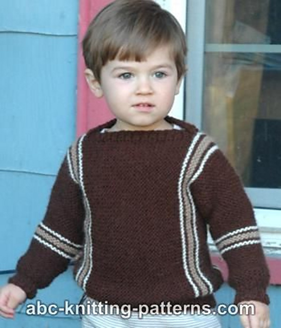 Garter Stitch Cuff-to-Cuff Sweater