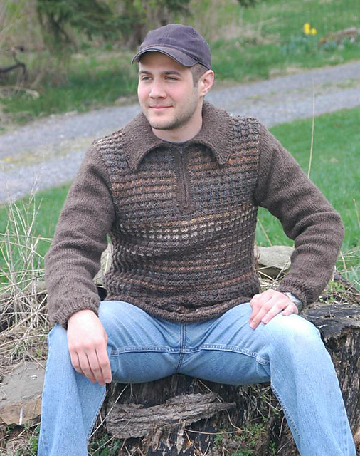Men Zipper Sweater