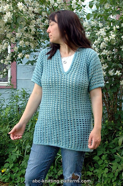 Subtle Mesh Summer Sweater