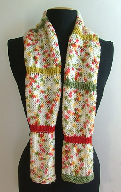 Candy Stripe Scarf 