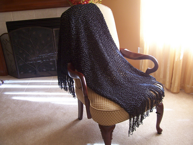 Glitter and Glitz Shawl