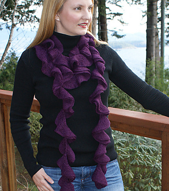 Express Ruffle Scarf