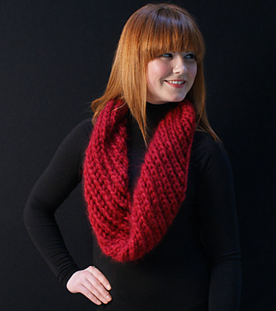 Embellish-Knit Cowl
