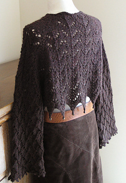 Lace Cropped Cardigan