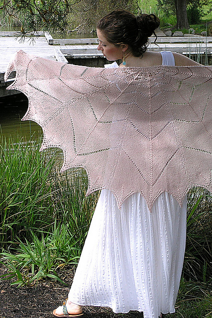 Camila Flower Petal Shawl