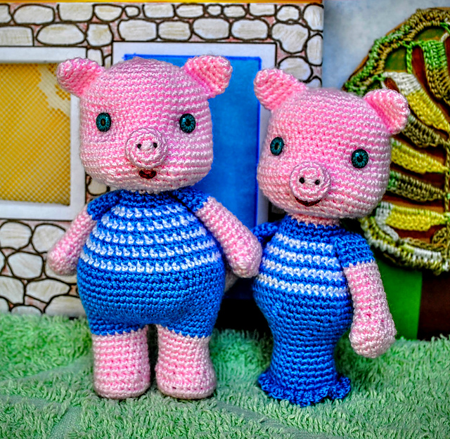 Piggy Piglet Amigurumi Doll