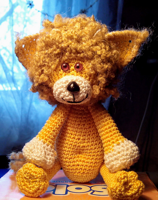 A Lionet Amigurumi