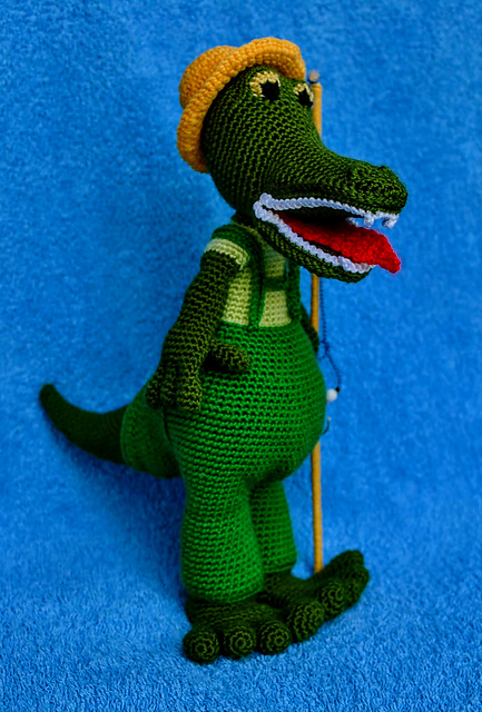 Crocodile Alligator Amigurumi Doll