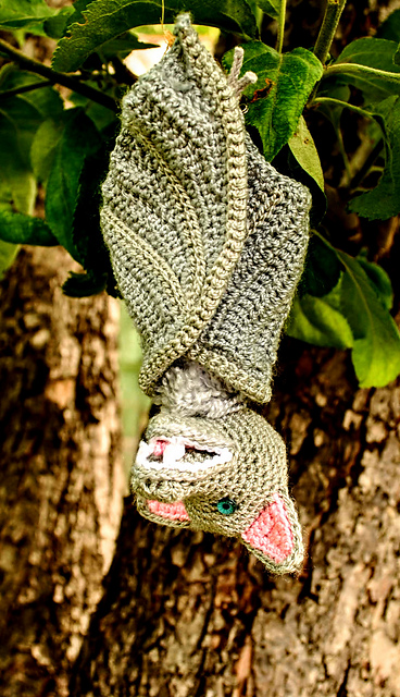 Bat Halloween Dragon Amigurumi Doll