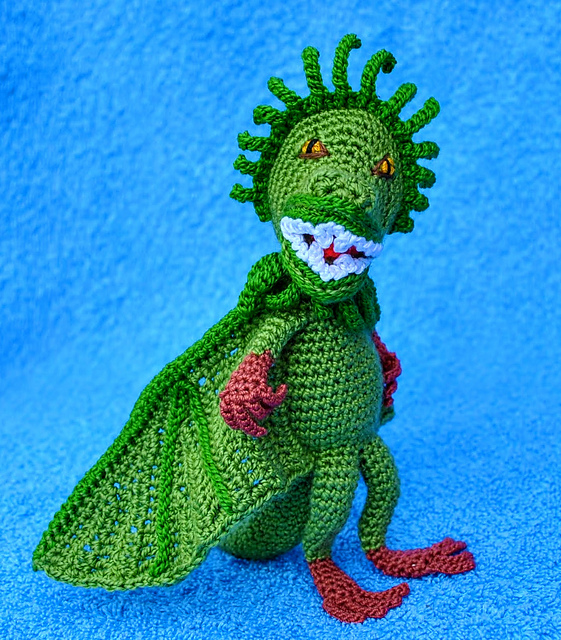 Dragon Monster Amigurumi Doll