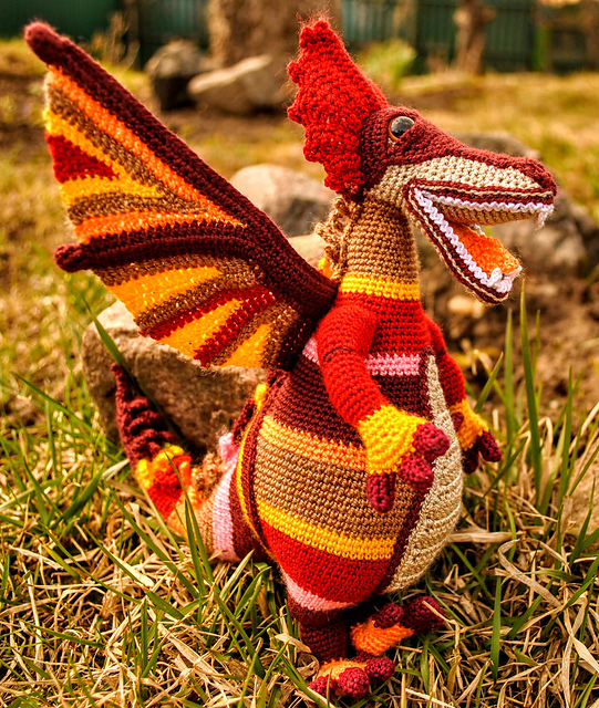 Sunbow Dragon / Monster / Dinosaur amigurumi