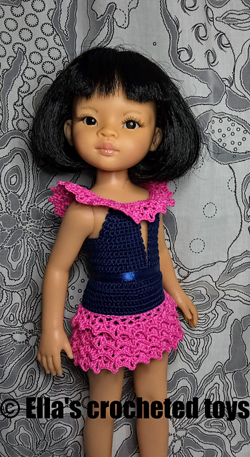 Swing style doll dress