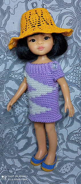 Doll jacquard dresses