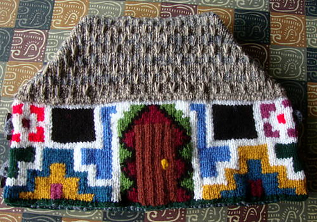 Ndebele Cottage tea cosy