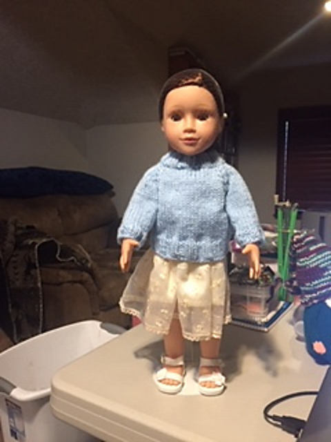 Raglan Doll Sweater