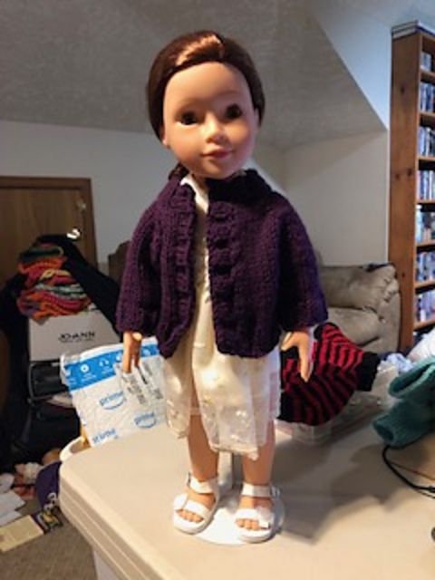 Doll Sweater for 18 inch doll