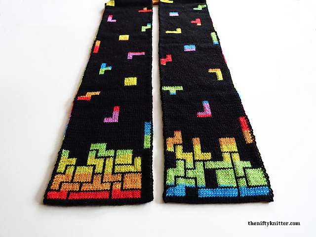 Tetris Prism Scarf