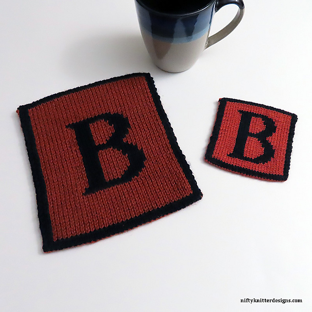Letter B Coaster/Potholder