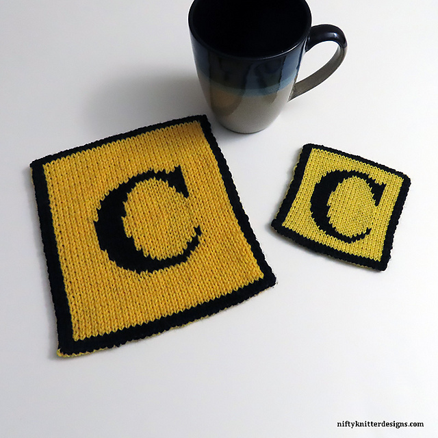 Letter C Coaster/Potholder