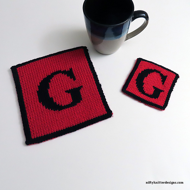 Letter G Coaster/Potholder