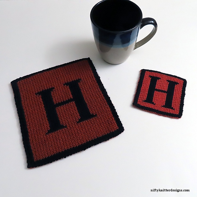 Letter H Coaster/Potholder