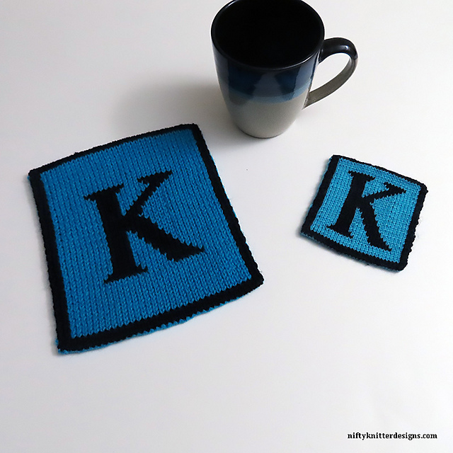 Letter K Coaster/Potholder