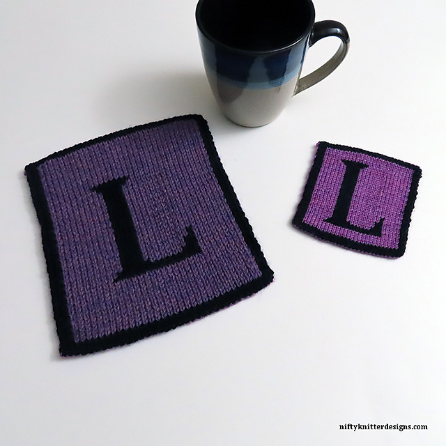 Letter L Coaster/Potholder